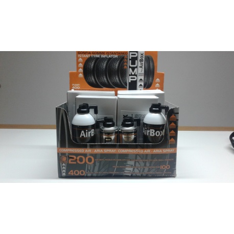 Pack2 Airbox (contenente 2 airbox G200+2 airbox G400+2 aria spray 200 ml+2 aria spray 400 ml)